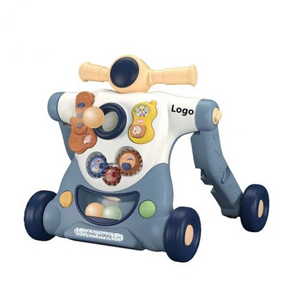 3" 1 Baby Sit To Stand Learning Walker Music Learning Toy For Boys Girls Toddlers