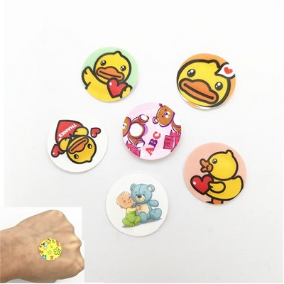 Circular Shaped Waterproof Ban Aid Bandages