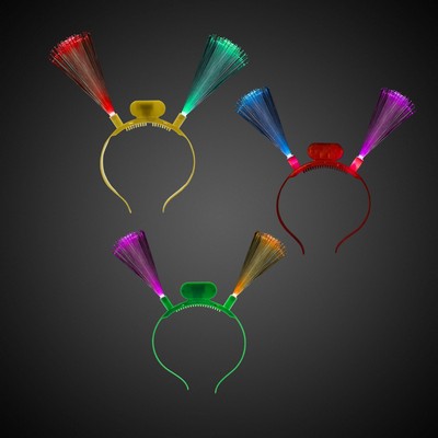 Assorted LED Fiber Optic Headbands