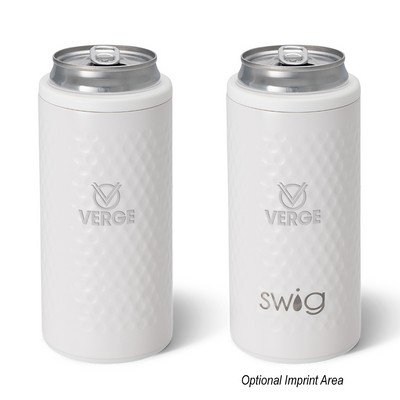 12 Oz. Swig Life™ Golf Ball Skinny Can Cooler