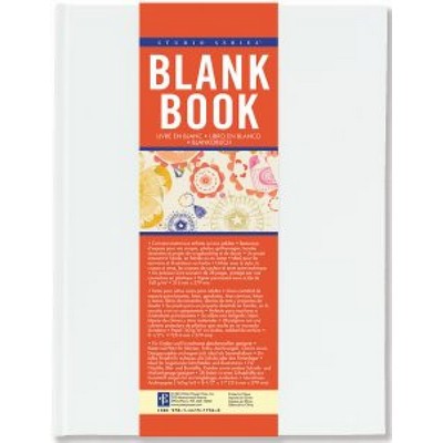 Studio Blank Book White