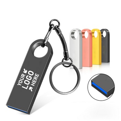 4GB USB Flash Drive with Key Chain