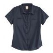 Dickie's® Women's Short Sleeve Industrial Work Shirt - Dark Navy Blue