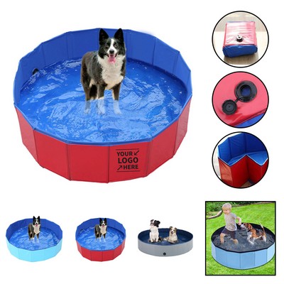 Foldable Dog Pet Bath Swimming Pool