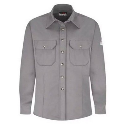 Bulwark™ Women's Dress Uniform Shirt - Silver Gray