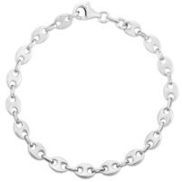 Jilco Inc. Puffed Mariner Link Bracelet