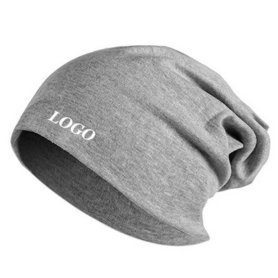 Slouchy Knit Stretchable Beanie Hat