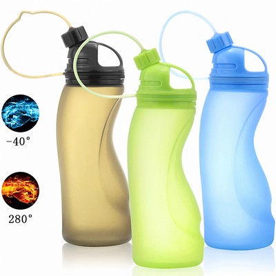 17oz Collapsible Polypropylene Water Bottle