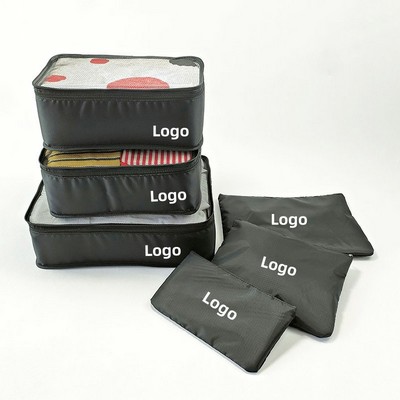 8-Piece Nylon Packing Cube Luggage Organizer Set