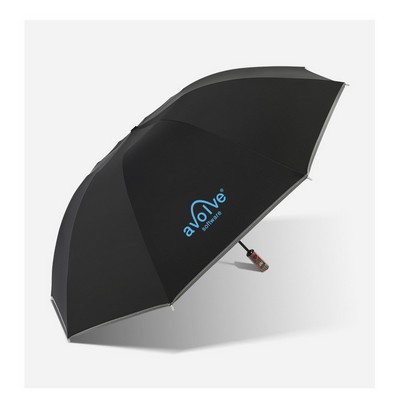 Mechanical transparent handle automatic umbrella