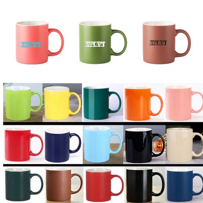 12 OZ Ceramic C-Handle Shape Coffee Mug