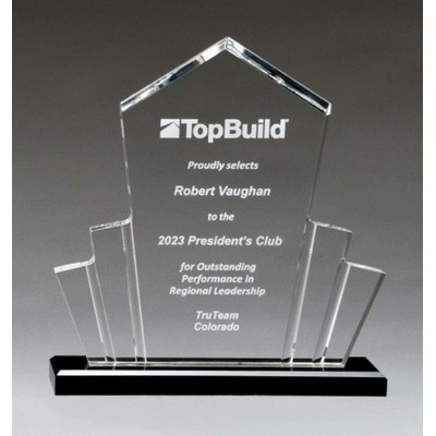 Tower Spotlight Acrylic Award-Black