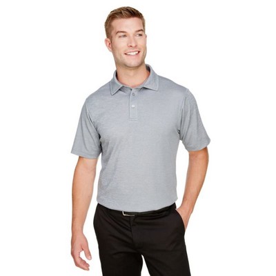 Devon & Jones CrownLux Performance™ Men's Address Melange Polo