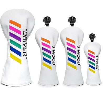 Custom PU Leather Driver Headcover