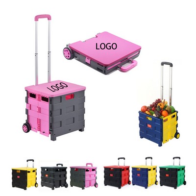 Plastic Folding Trolley