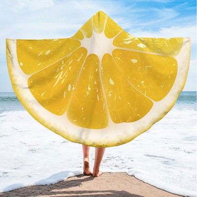 78.8 x 59" Custom Adult Hooded Oversized Beach Towel#18