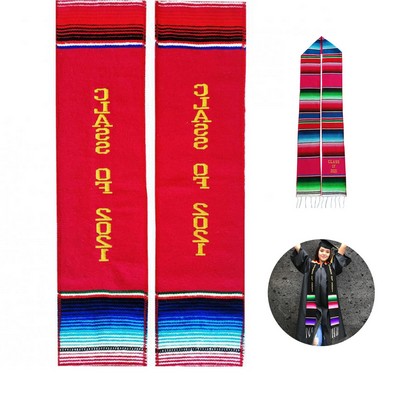 Kente Cloth Graduation Stole Sash