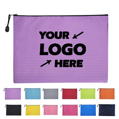 Document Sleeve With Zipper