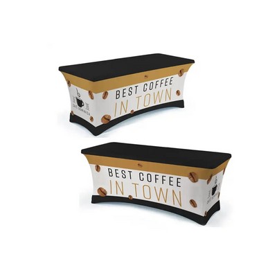 Economic Budget Table Cover Stretch 6' 4 Side 200g
