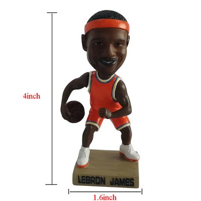 4" Basketball Bobblehead Figurine