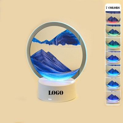 Flowing Sand Painting Night Light