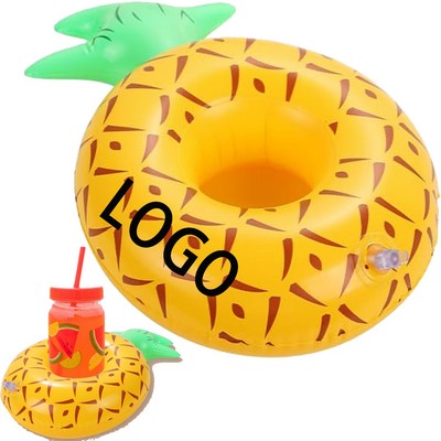 Inflatable Drink Coaster Pool Floats Cup Holders