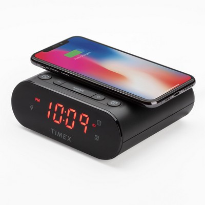 Timex Wireless Charging Dual Alarm Clock