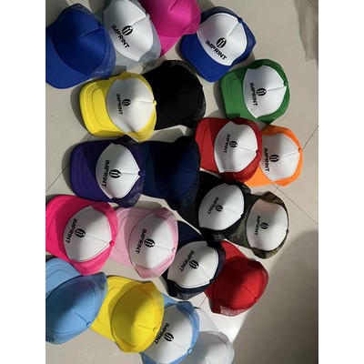 5 Panel Foam Mesh Back Trucker Cap