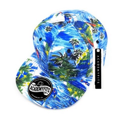 Academy Fits Snapback Tropical Hat
