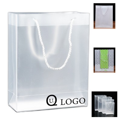 Transparent Frosted Tote Bag