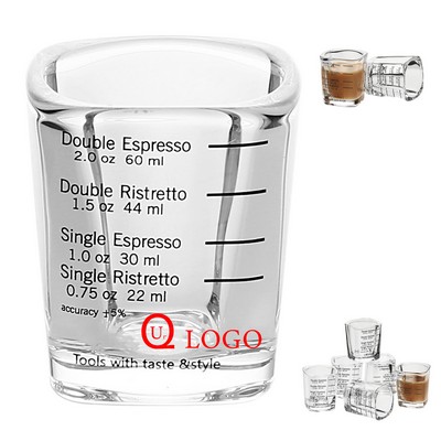 2 Oz Square Scale Coffee Cup