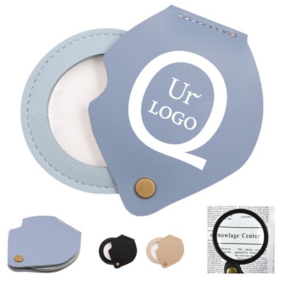 Pu Projective Jacket Card Magnifier