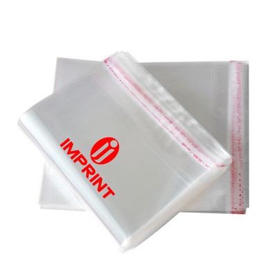 6x9" Clear Flat Self-Sealing Bags