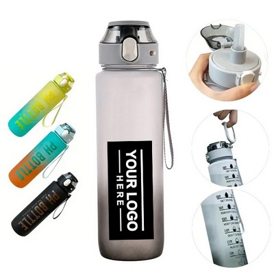 1L Motivational Sports Water Bottle