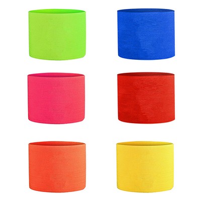 Elastic Sports Captain Armband with Adjustable Strap