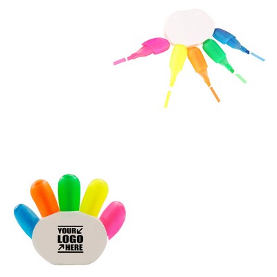 Palm Shaped 5-in-1 Highlighter