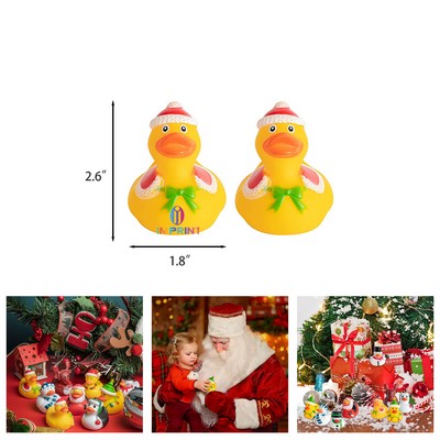 Christmas Rubber Duckies Toys