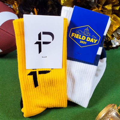 Standard Super Bowl Socks - Sporty Footwear for Football Fans - American Made