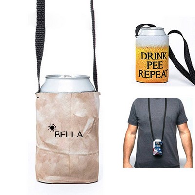 Neoprene beverage beer bottle can cover