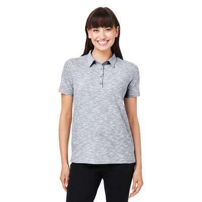 NORTH END Ladies' Eclipse Jacquard Polo