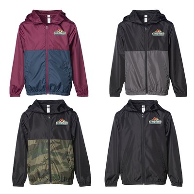Independent Trading Co.® Youth Lightweight Windbreaker Jacket