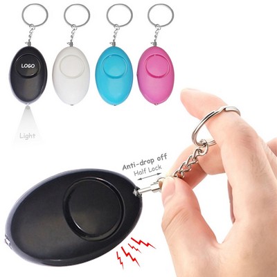Safety Alarm Keychain w/Blinking Indicator Light