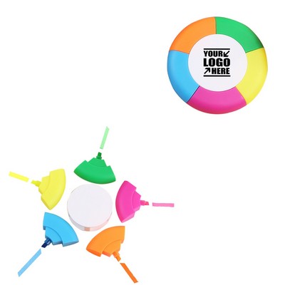 Pizza Shaped 5" 1 Highlighter