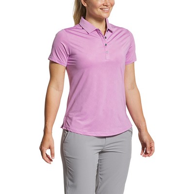 FootJoy Ladies Speckles Short Sleeve Print Shirt