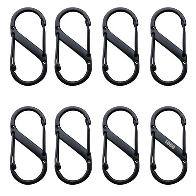 Stylish S Shaped Key Tag Holder Carabiners