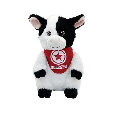 *NEW* Eco-Friendly 10.5" Cow - Made from Recycled Fibers!