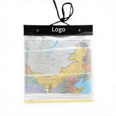 Water-Resistant Outdoor Map Pouch