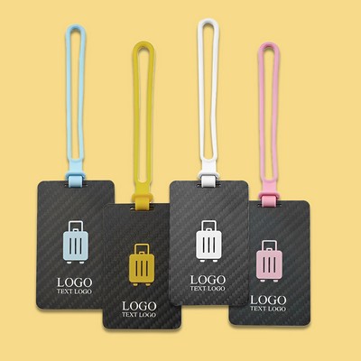 Carbon Fiber Luggage Tag