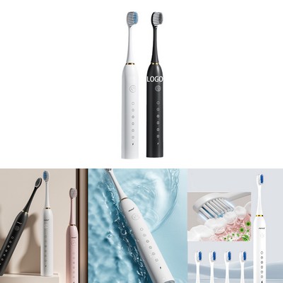 Portable Electric Soft Bristle Toothbrush