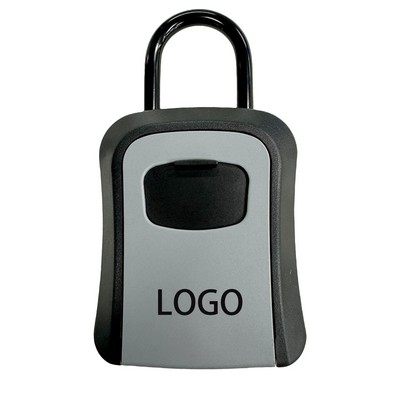 Magnetic Hanging Lock Box with Combination Key Storage
